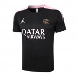 Maglia Allenamento Paris Saint-Germain Jordan 2024-2025 Nero