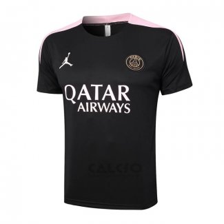 Maglia Allenamento Paris Saint-Germain Jordan 2024-2025 Nero