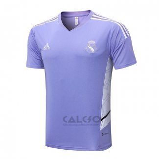 Maglia Allenamento Real Madrid 2022-2023 Purpura