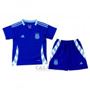 Maglia Argentina Away Bambino 2024