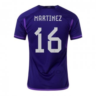 Maglia Argentina Giocatore Martinez Away 2022