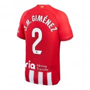 Maglia Atletico Madrid Giocatore J.m.gimenez Home 2023-2024