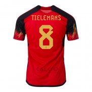 Maglia Belgio Giocatore Tielemans Home 2022