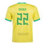 Maglia Brasile Giocatore Bremer Home 2022