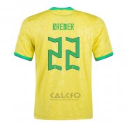 Maglia Brasile Giocatore Bremer Home 2022