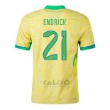 Maglia Brasile Giocatore Endrick Home 2024