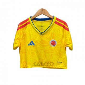 Maglia Colombia Home Donna Cropped 2026