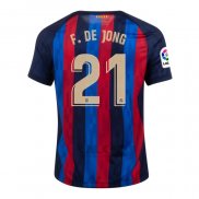 Maglia FC Barcellona Giocatore F.de Jong Home 2022-2023