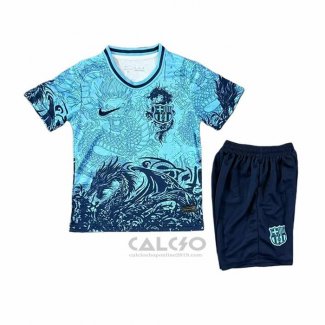 Maglia FC Barcellona Special Bambino 2025-2026 Blu