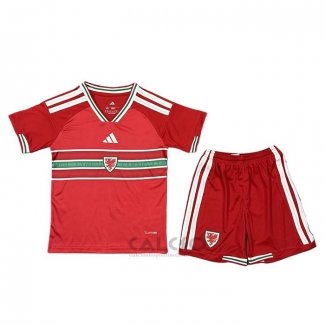 Maglia Galles Home Bambino 2026