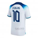 Maglia Inghilterra Giocatore Sterling Home 2022