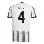 Maglia Juventus Giocatore De Ligt Home 2022-2023