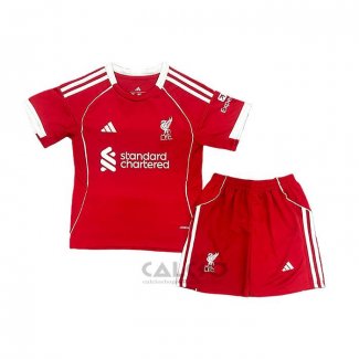 Maglia Liverpool Home Bambino 2025-2026