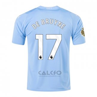 Maglia Manchester City Giocatore De Bruyne Home 2023-2024