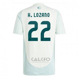 Maglia Messico Giocatore H.lozano Away 2024