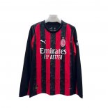Maglia Milan Home Manica Lunga 2025-2026
