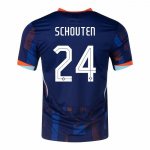 Maglia Paesi Bassi Giocatore Schouten Away 2024-2025