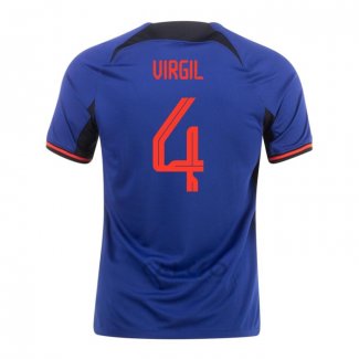 Maglia Paesi Bassi Giocatore Virgil Away 2022