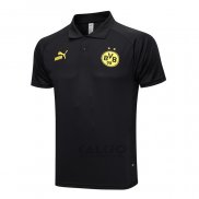 Maglia Polo Borussia Dortmund 2023-2024 Nero