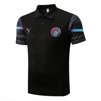 Maglia Polo Manchester City 2022-2023 Nero