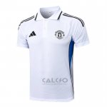 Maglia Polo Manchester United 2025-2026 Bianco