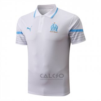 Maglia Polo Olympique Marsiglia 2022-2023 Bianco