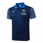 Maglia Polo Paris Saint-Germain 2025-2026 Blu