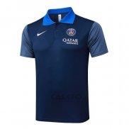 Maglia Polo Paris Saint-Germain 2025-2026 Blu