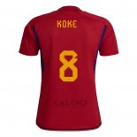 Maglia Spagna Giocatore Koke Home 2022