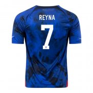 Maglia Stati Uniti Giocatore Reyna Away 2022