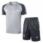 Tuta da Track Atletico Mineiro Manica Corta 2024-2025 Grigio - Pantaloncini