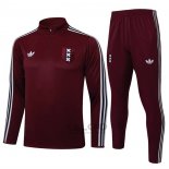 Tuta da Track di Felpa Ajax Bambino 2025-2026 Rosso
