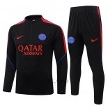 Tuta da Track di Felpa Paris Saint-Germain Bambino 2026-2027 Nero