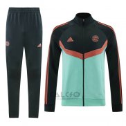 Tuta da Track di Giacca Bayern Monaco 2024-2025 Verde