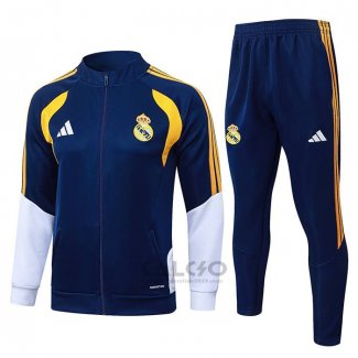 Tuta da Track di Giacca Real Madrid Bambino 2026-2027 Blu