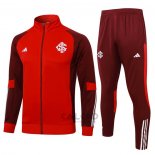 Tuta da Track di Giacca SC Internacional 2024-2025 Rosso
