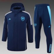Tuta da Track di Invierno del Arsenal 2024-2025 Blu
