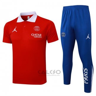 Conjunto Polo Paris Saint-Germain 2024-2025 Rosso