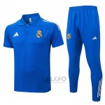Conjunto Polo Real Madrid 2025-2026 Blu
