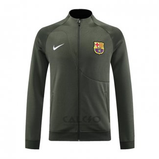 Giacca FC Barcellona 2023-2024 Verde