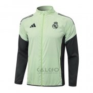 Giacca a Vento Real Madrid 2025-2026 Verde
