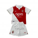 Maglia AS Monaco Home Bambino 2025-2026