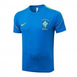 Maglia Allenamento Brasile 2026-2027 Blu