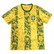 Maglia Allenamento Brasile 2024-2025 Giallo