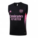 Maglia Allenamento Inter Miami Senza Maniche 2025-2026 Nero Rosa