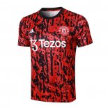 Maglia Allenamento Manchester United 2023-2024 Rosso