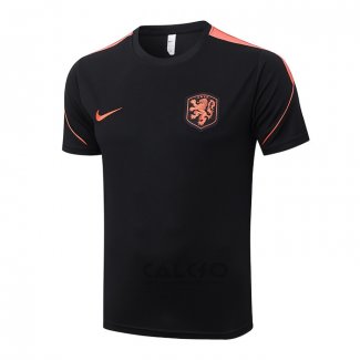 Maglia Allenamento Paesi Bassi 2026-2027 Nero