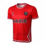 Maglia Allenamento Paris Saint-Germain Jordan 2022-2023 Rosso