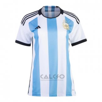 Maglia Argentina 3 Stelle Home Donna 2022