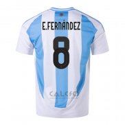 Maglia Argentina Giocatore E.fernandez Home 2024